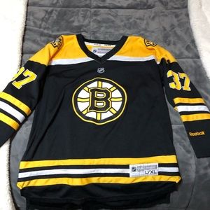 Bergeron bruins jersey